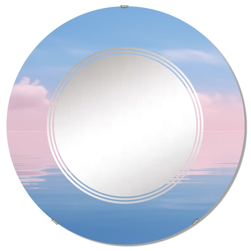 Miroir mural Zoree, 32 po x 32 po