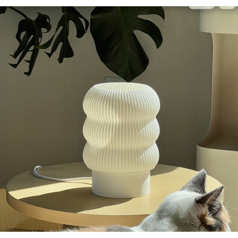 Lola Lamp Dove White