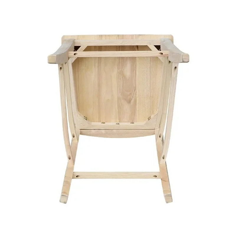 Tabouret de bar et de comptoir Guzik, Brut / prêt à finir, Tabouret de bar (assise de 30 po de hauteur)