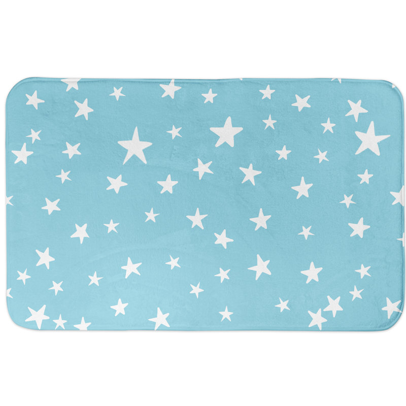 Tapis pour salle de bain stars Delma