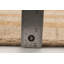 Tapis de zone en laine beige/orange 5 pi 7 po x 8 pi 6 po main one-of-kind-noué la 2010 Ziegler