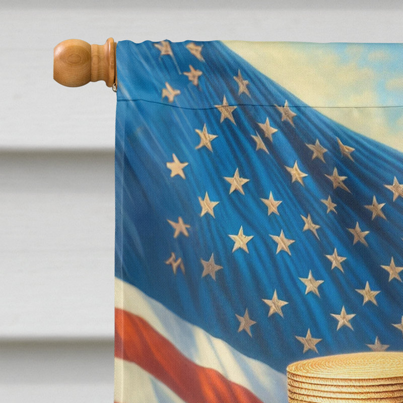 Drapeau «All American House», Épagneul japonais