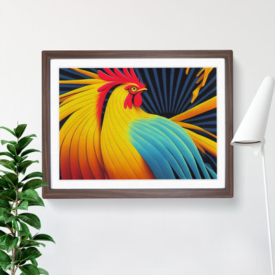 Blessed Rooster - Framed Print