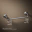 Artifacts® Wall Mounted Towel Bar-2067925748-2066559718