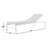 Hermon Outdoor Metal Chaise Lounge Set , Cushion Included-1106419807