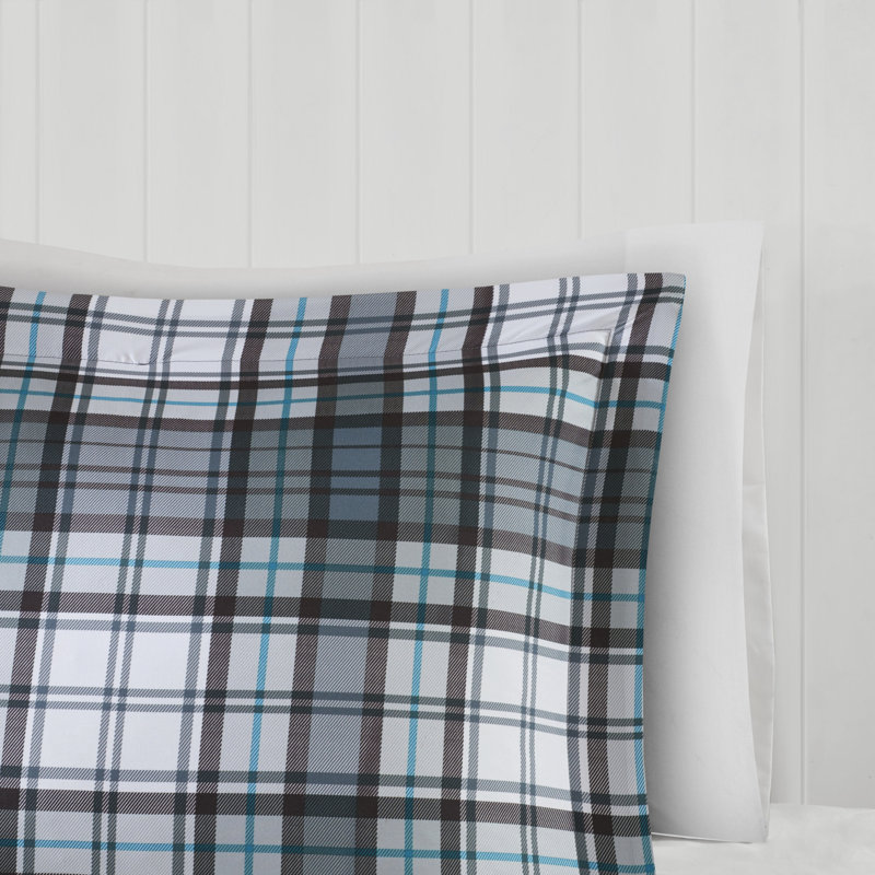 Gray Twin Reversible Down Alternative Microfiber Comforter Set