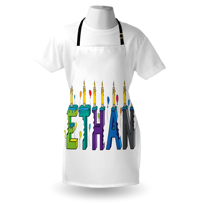 No Pattern Bib Apron