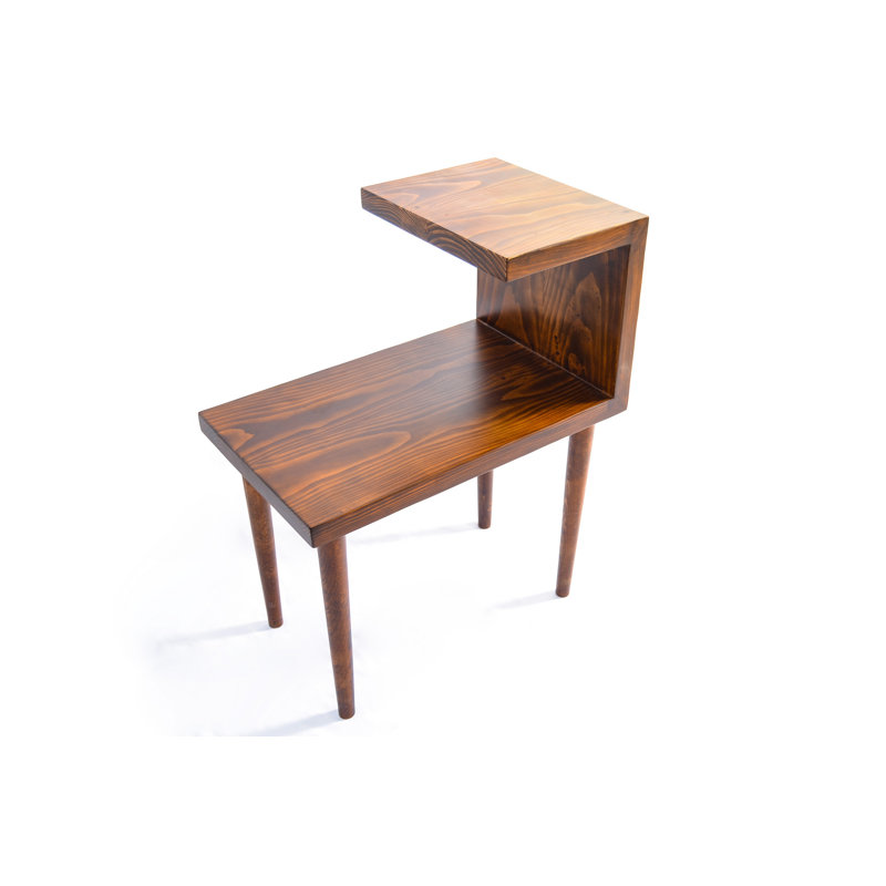 Aelwen Solid Wood End Table