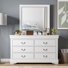 Ensemble commode et miroir 2 pièces Emelinda