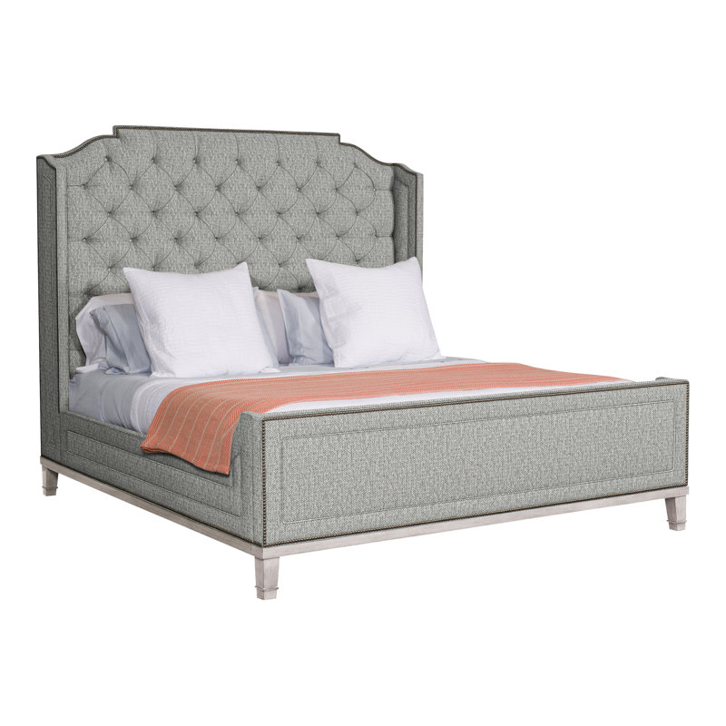 Michael Weiss Queen Glenwood Bed, Dove Gray, Tarbee Dove, Yes