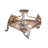 Organic Semi Flush Mount