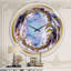 Kidney Gerbera Golden Agate - horloge murale moderne-49188449