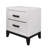MIRAGE WHITE NIGHTSTAND
