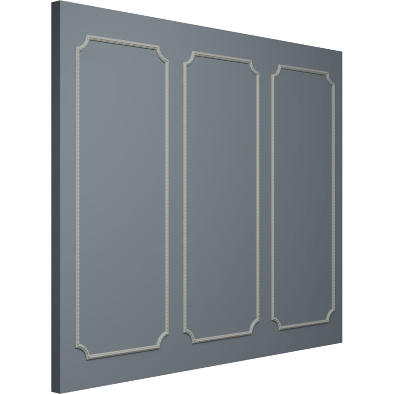 Ensemble de moulure de panneau Bulwark, L 28 po x H 72 po, Triple