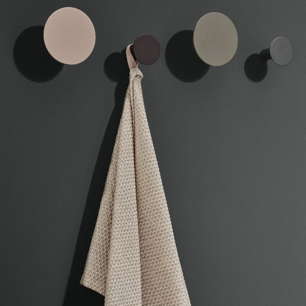 PONTO 4 - Crochet mural mural, Noir