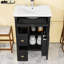 Meuble-lavabo avec lavabo, tiroirs et tablette réglable-1357153417