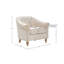 Fauteuil capitonné