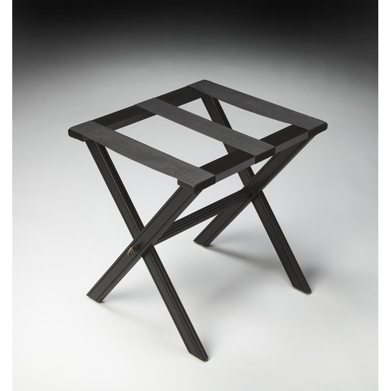 Anthony Luggage Rack, Black