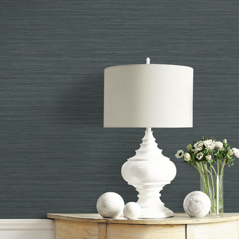 Papier peint Ivy Bronx Designs Contrast Lohja, Graystone