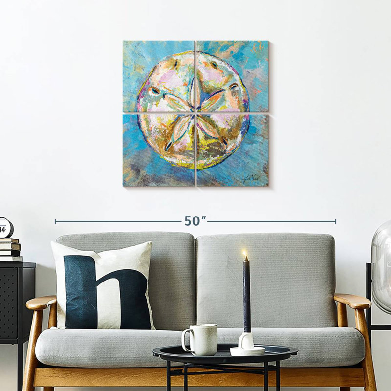 Brampt Sand Dollar, 26" H x 26" W