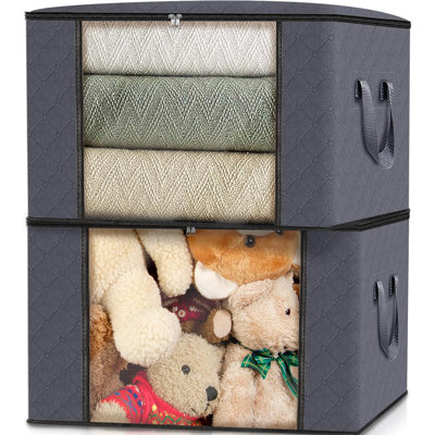 Rebrilliant Paulinda Fabric Closet System Drawer