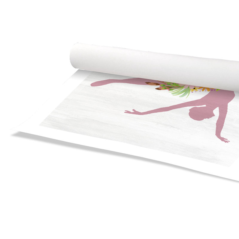 Ballet toute la journée 3, H 36 po x l 24 po x P 1 po, Papier
