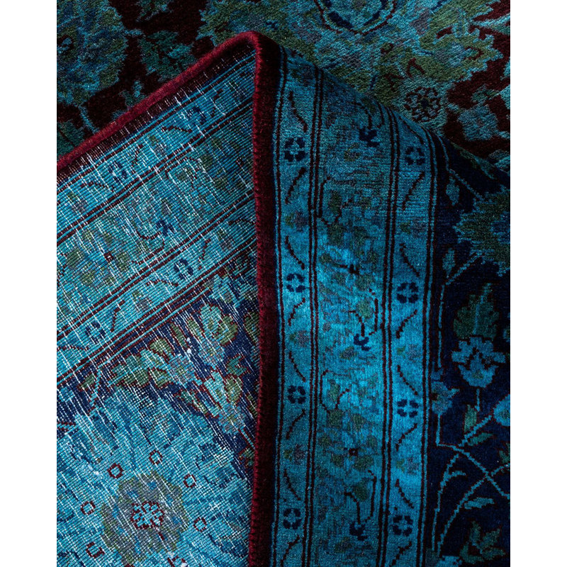 Fine Vibrance One-of-a-Kind 8' 0" X 10' 7" Hand Knotted Area Rug