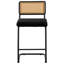 Tabouret de bar et de comptoir en velours Georgios-1317367745-1325310130