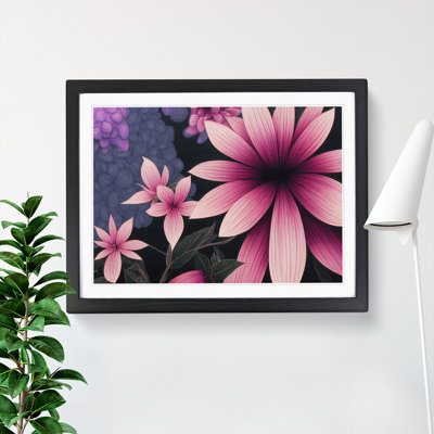 Beguiling Flowers - Single Picture Frame Print