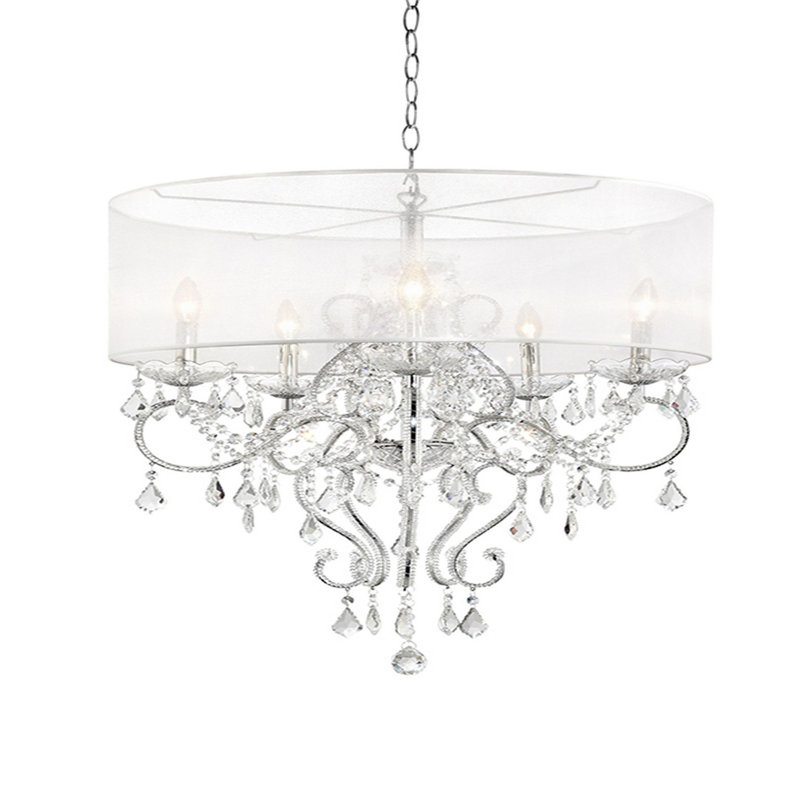 Lustre tambour simple à DEL Emilis