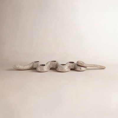Aluminum Taper Candle Holder