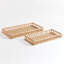 Ninette Rattan/Wicker Decorative Tray