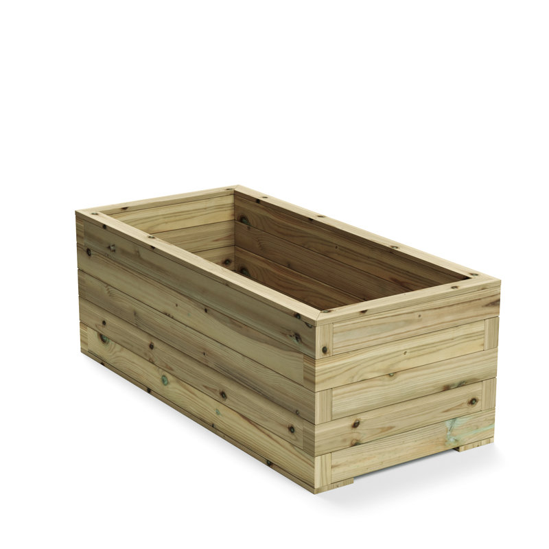 83 x 43cm Rectangular Tanalised Planter