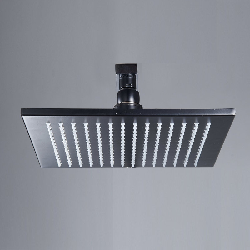 Freestanding Luxury Shower Tower with Stainless Finish, Rain Head, and Jet Spray Options