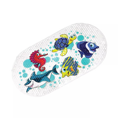 Vinyl Non-Slip Shower Mat