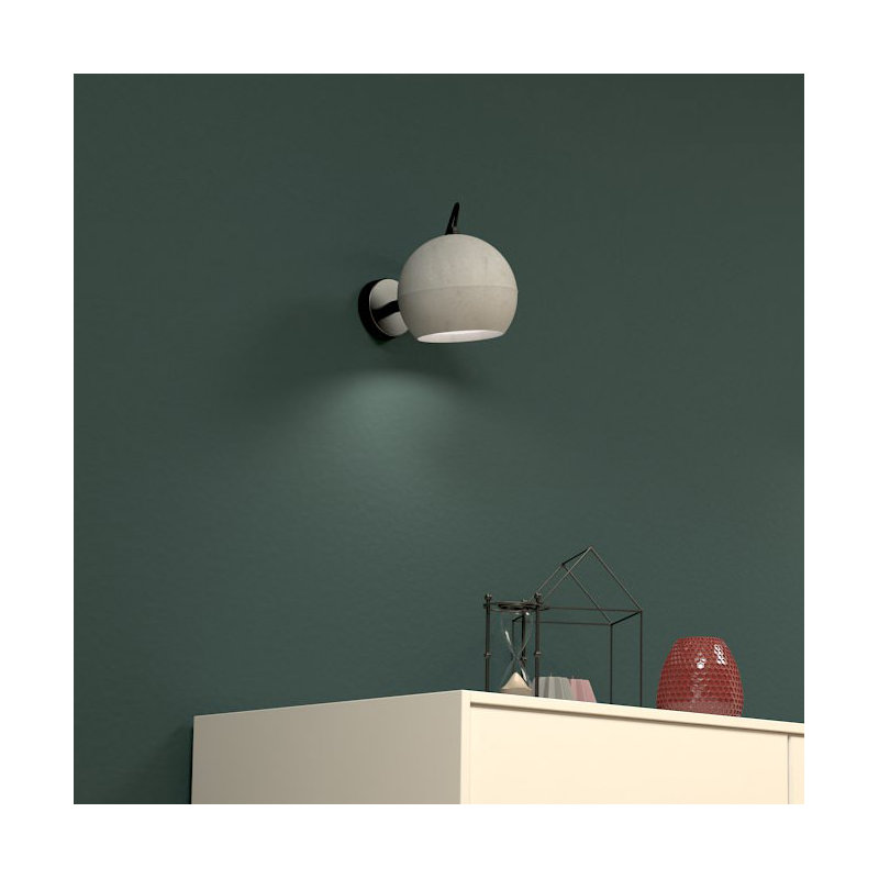 Randel Concrete Outdoor Armed Sconce