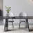 High-end light luxury dining table and chair-102234447