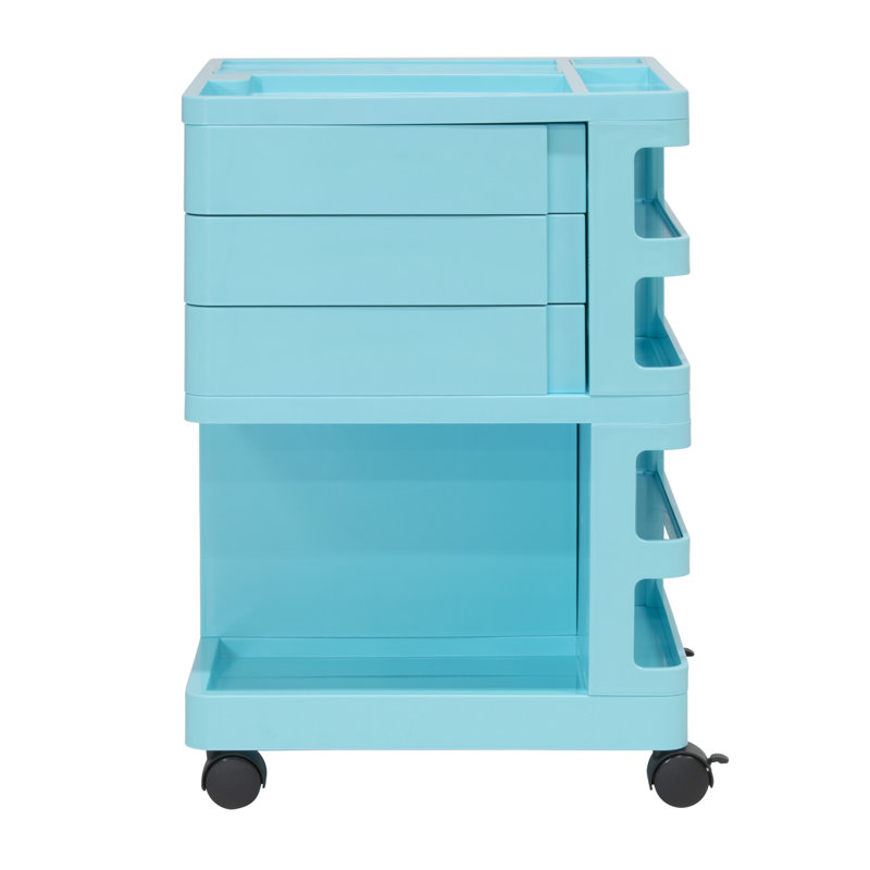 Commode à 3 tiroirs Zoitsa, Blanc