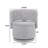 Rotaspace 360-Degree Rotating Accent Chair With Hidden Storage And Plush Upholstery-116885967