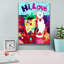 Toile épique Graffiti «Hi Love» par Holly McGee, 40 po x 54 po-942678128