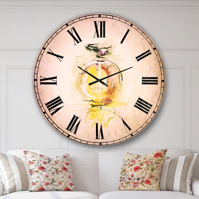 Metal Wall Clock