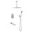 Shower System Combo With Hand Shower, 16 Inch Shower Head And Tub Spout-114230295