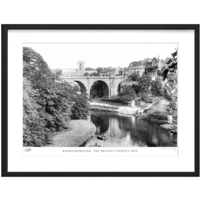 Knaresborough, The Railway Viaduct 1892 - Single Picture Frame Print