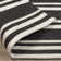 Palma 2x3 Hand Woven Performance Stripe Charcoal Fabric Rug