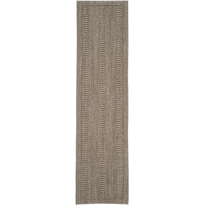 Fiske Jacquard Weave Sisal & Jute Solid Color Rug