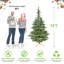 Artificial Pre-Lit Christmas Tree-223373716