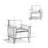 Warren Upholstered Armchair-1740556741