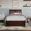 Lit plateforme en bois massif Lamareon avec pied de lit et lit gigogne-1852938152-1852938153