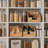 Handwoven Water Hyacinth Baskets with Handles, Pantry Storage Baskets for Shelves