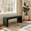Banc moderne rembourré avec cascade moderne Boucle